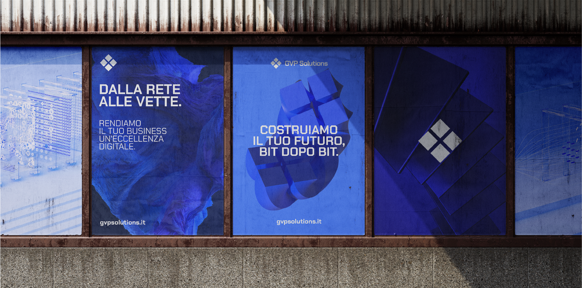 direzione creativa per brand identity di gvp solutions