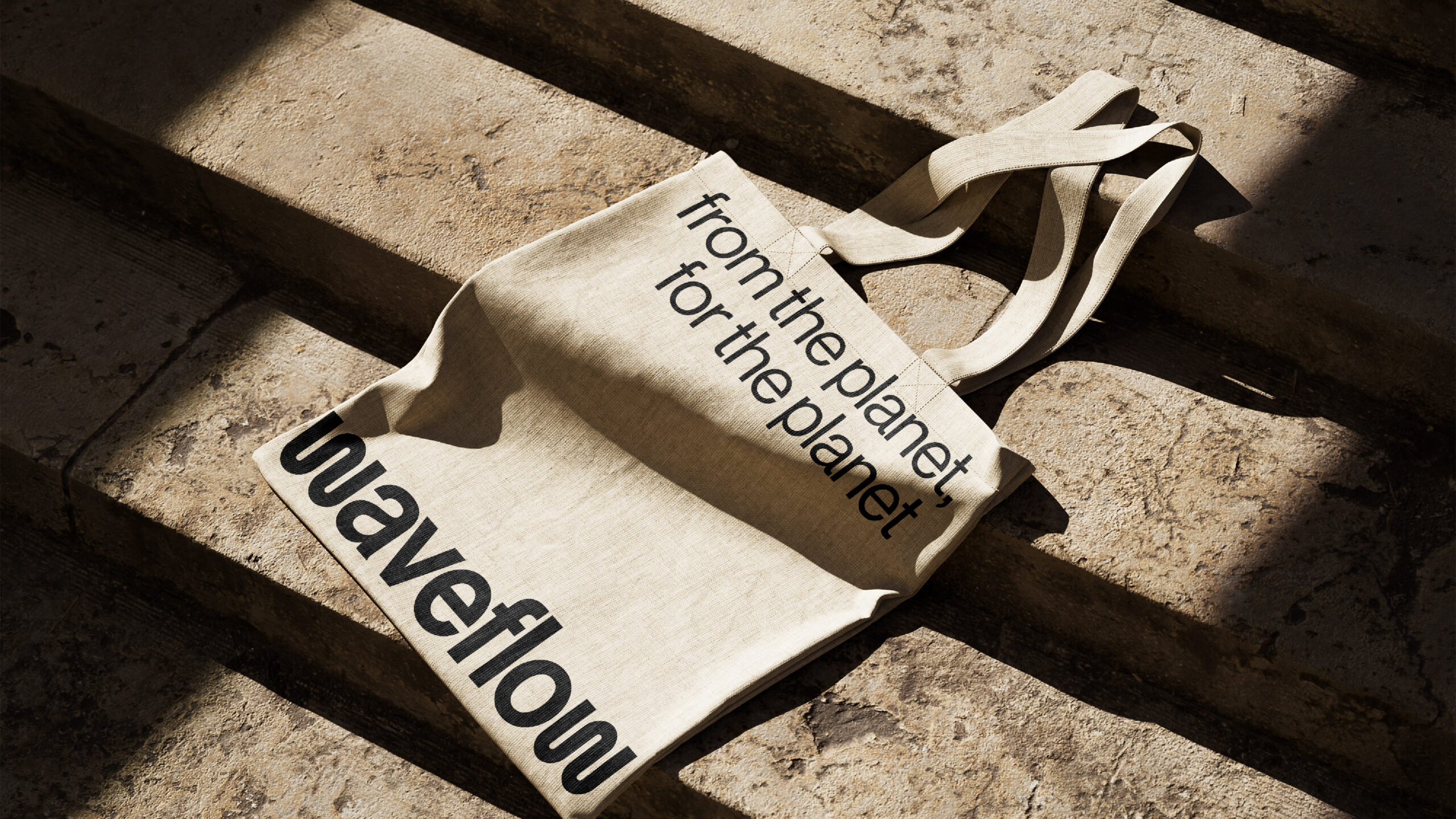 Progettazione grafica per brand identity di waveflow