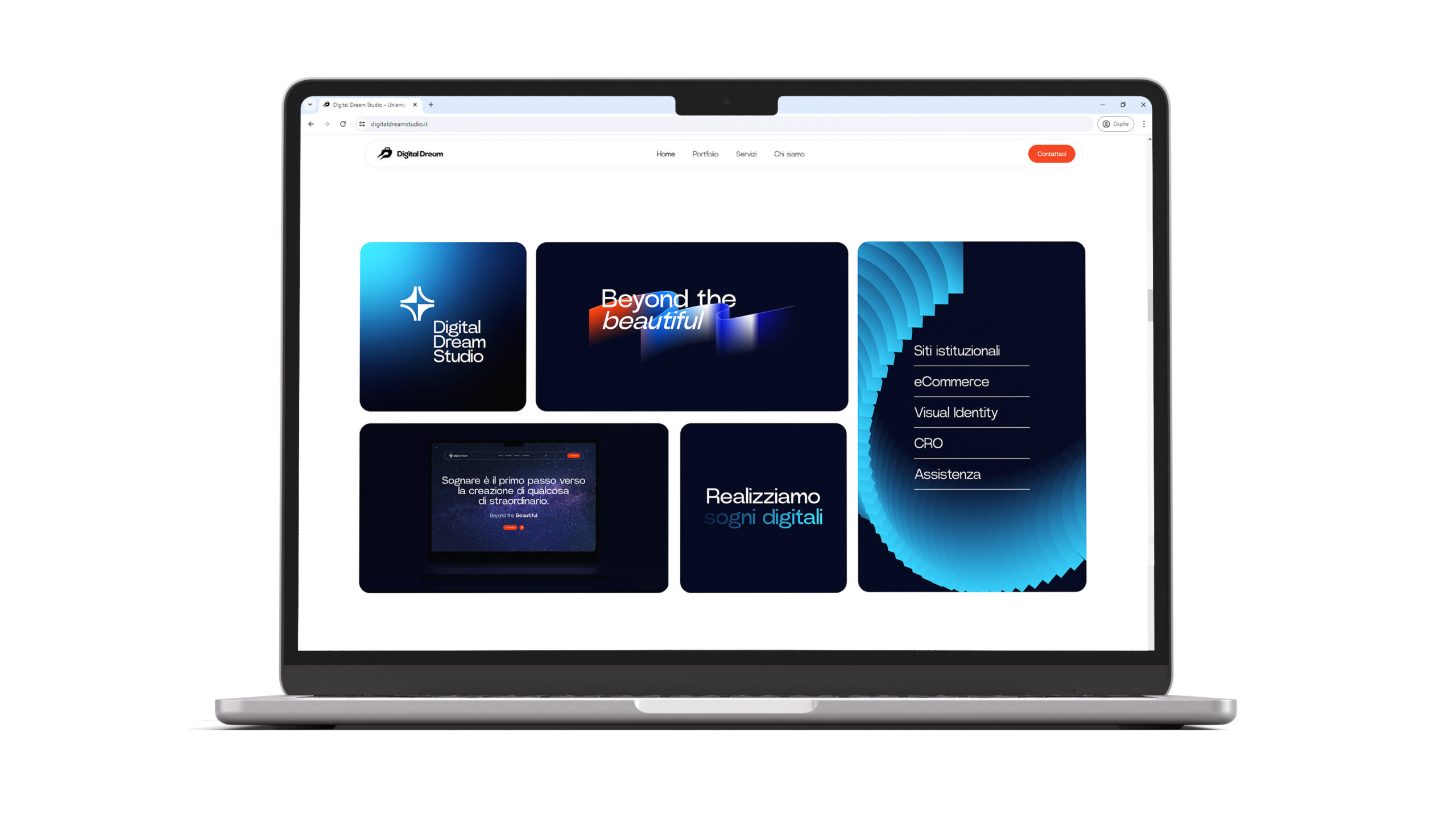 Progettazione grafica e brand identity digital dream studio