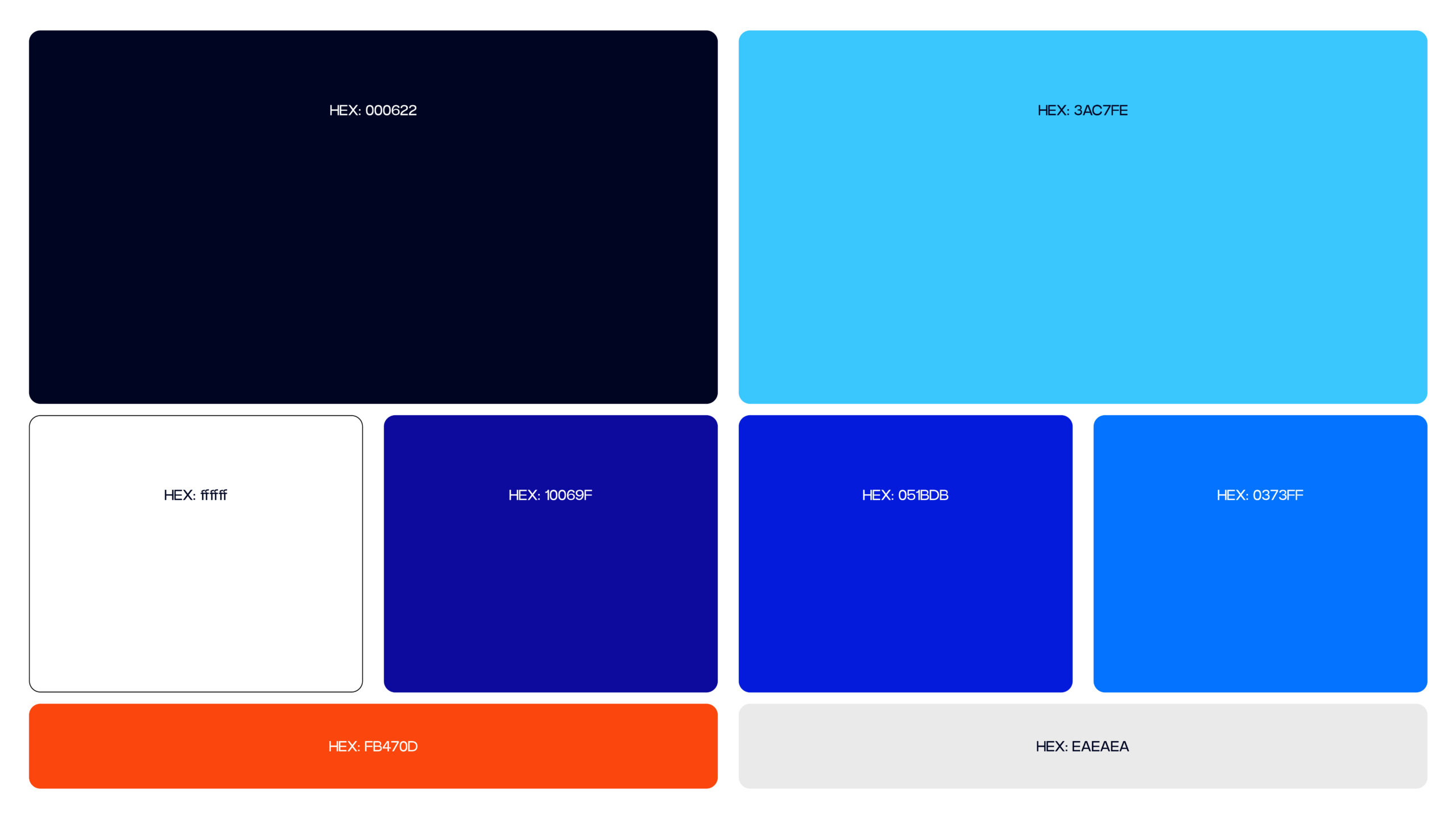 palette colori per brand identity