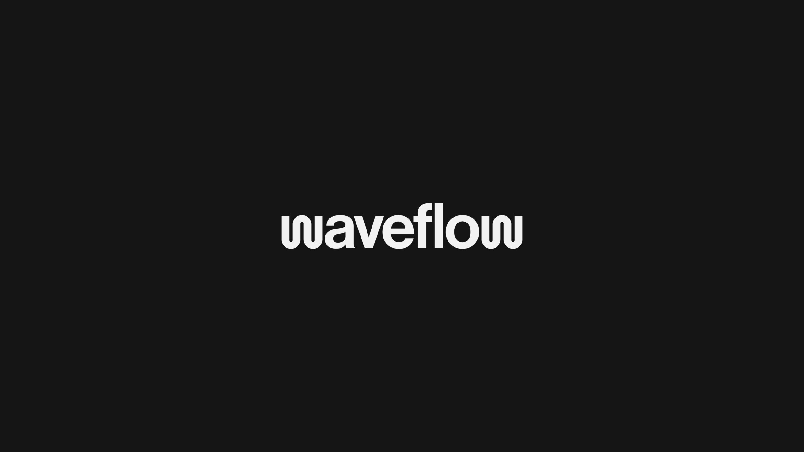 Logo design per waveflow