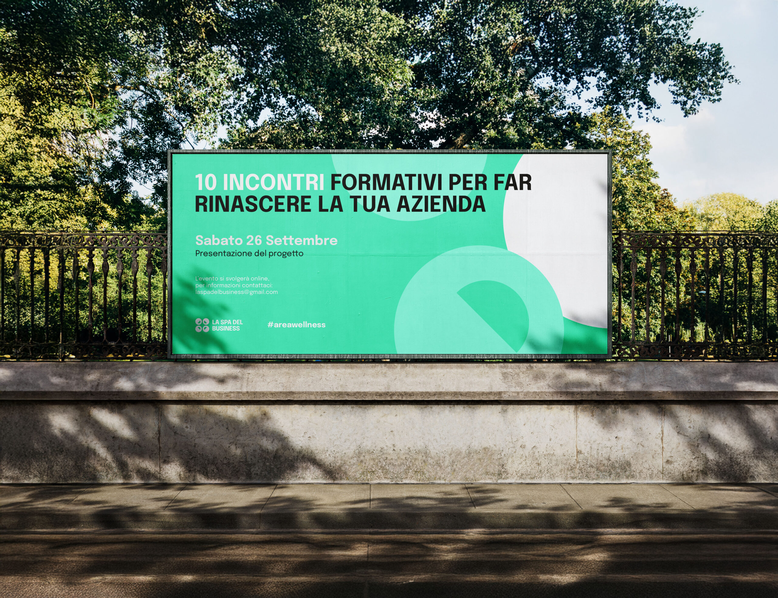 Poster design per brand identity e coordinato grafico