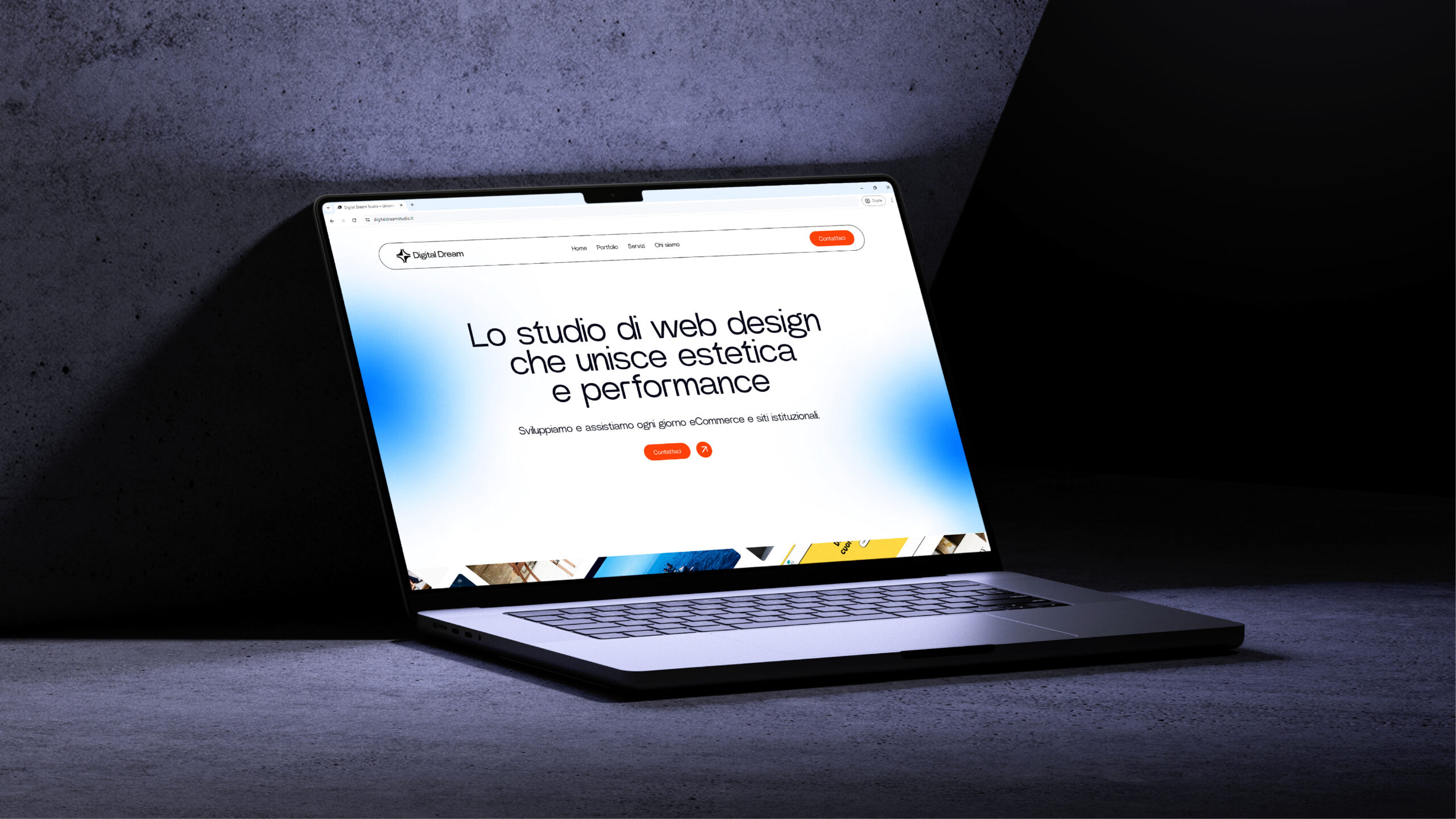 Sito web per digital dream studio