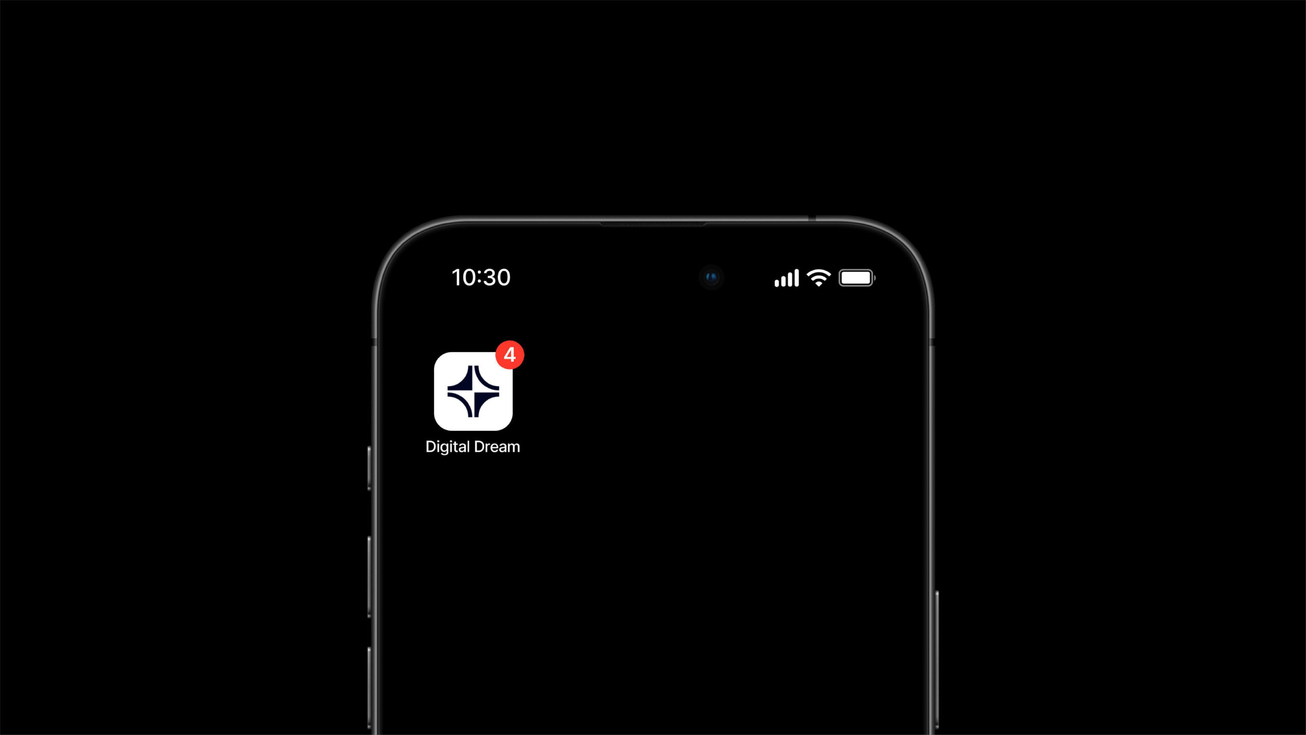 App smartphone logo design digital dream studio
