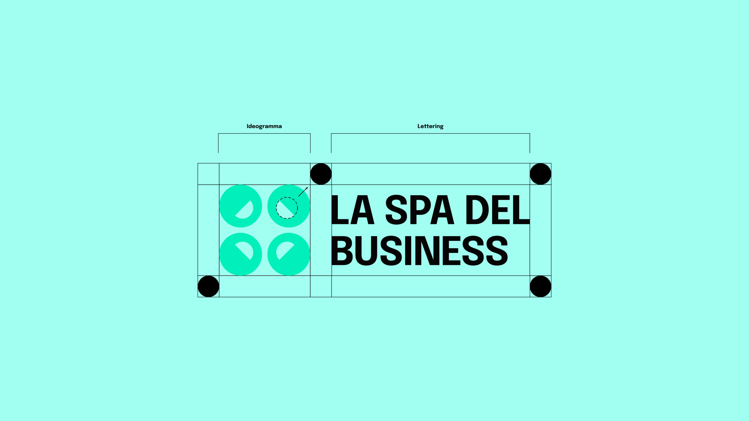 Costruzione del logo brand identity